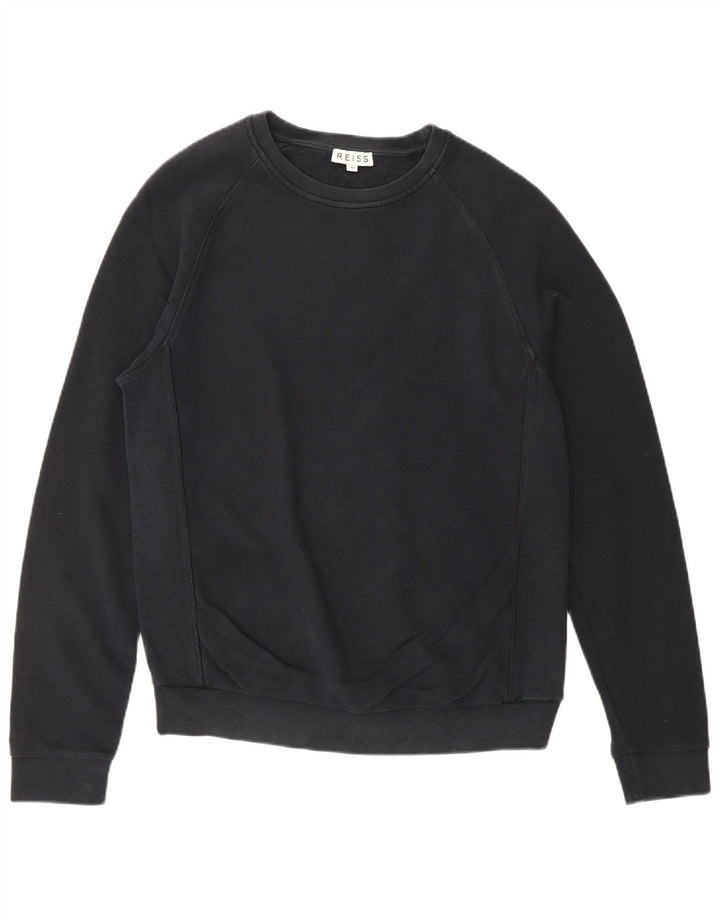 Sweter damski REISS UK 14, średni granatowy, bawełniany