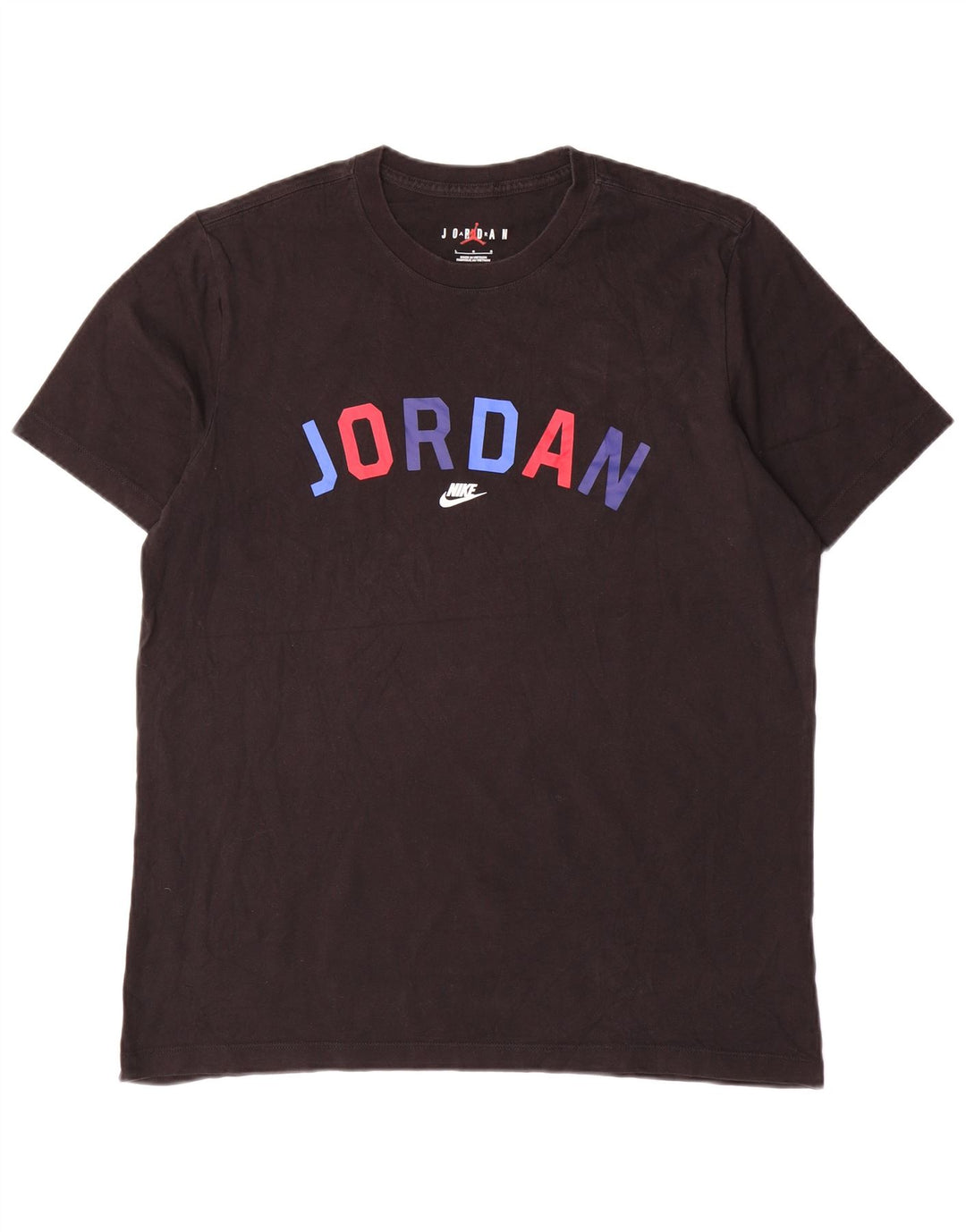 Męski T-shirt z grafiką Jordan, duży, czarny, bawełniany