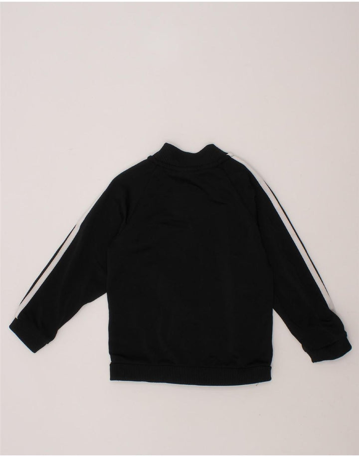 ADIDAS Baby Boys Tracksuit Top Jacket 12-18 Months Black Polyester Vintage Adidas and Second-Hand Adidas from Messina Hembry 