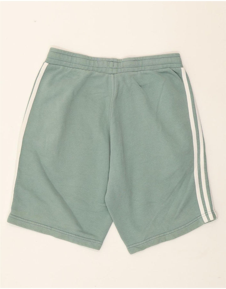 Męskie spodenki sportowe Adidas, małe, zielone, bawełniane