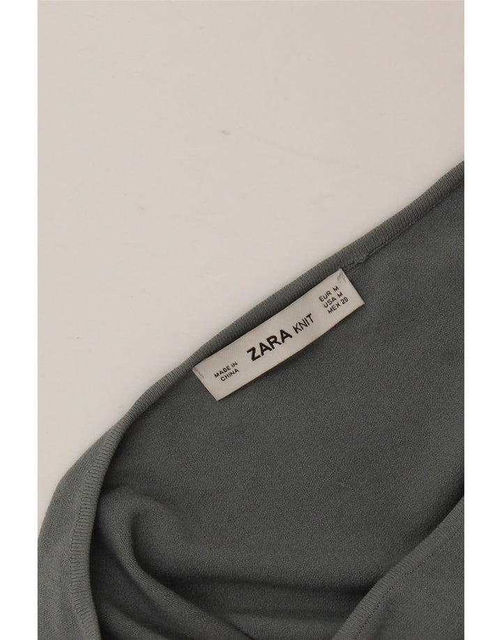 Bluzka damska Zara Batwing Top UK 14 Średni szary