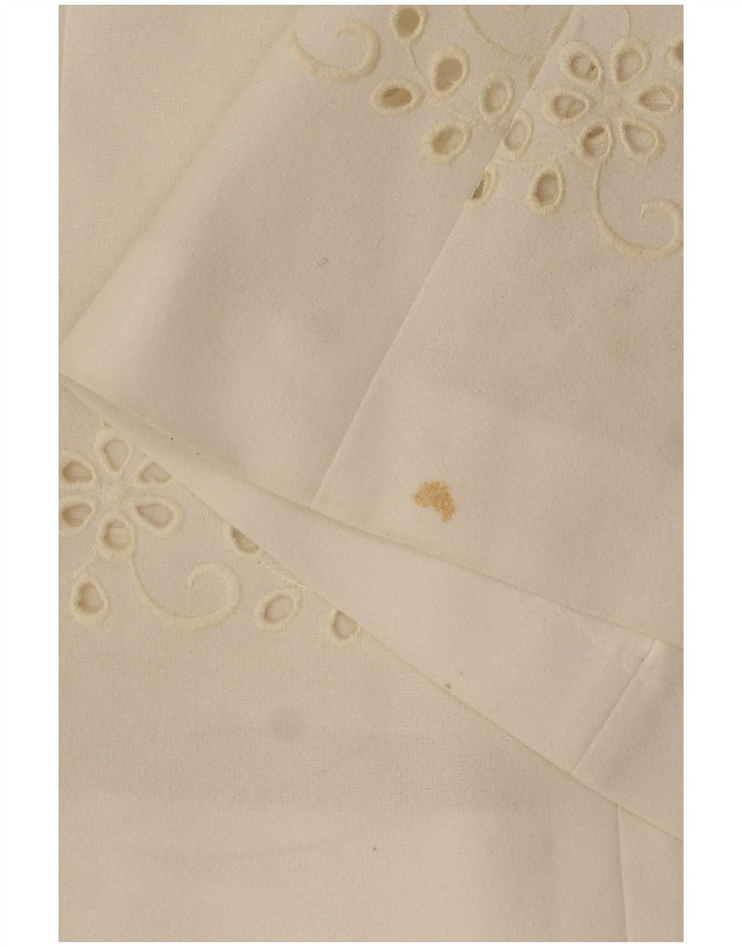 Damska sukienka w kształcie litery A w stylu vintage IT 42 Średni biały kwiatowy poliester