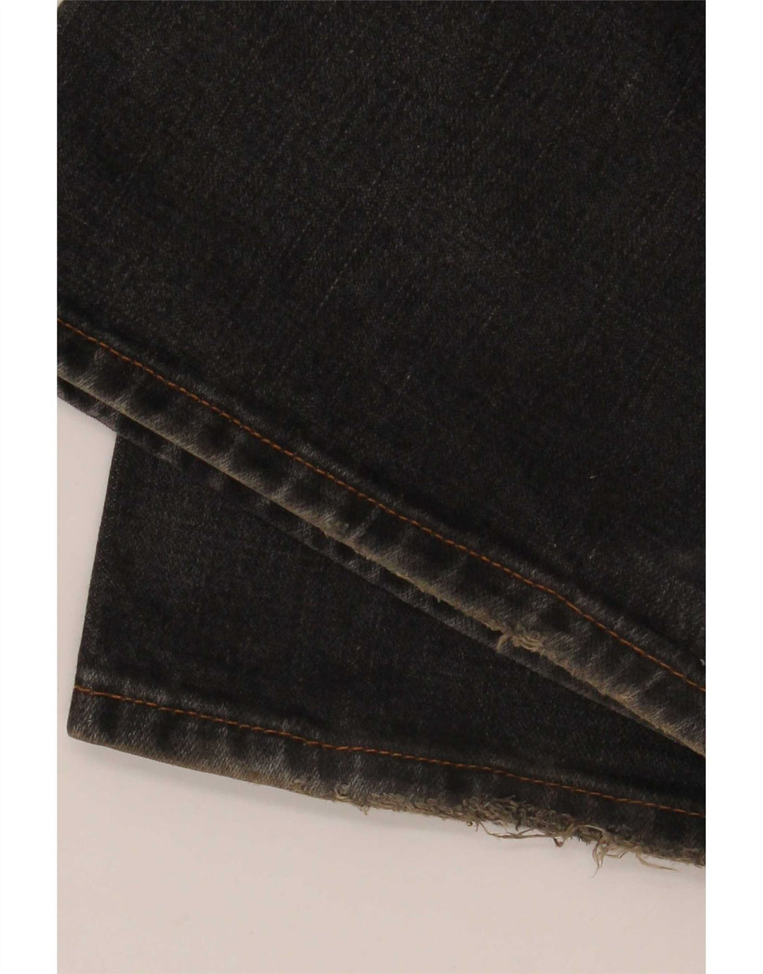 Damskie jeansy rozkloszowane Diesel W27 L32 Czarne bawełniane