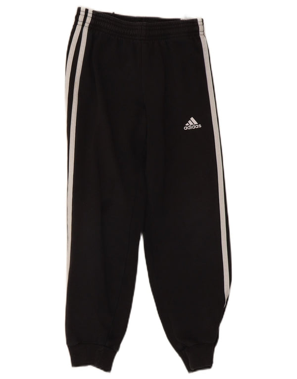 Adidas Chłopięce Spodnie Dresowe Joggery 6-7 Lat Czarna Bawełna