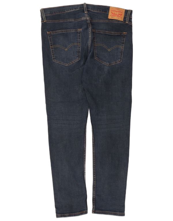Damskie jeansy Levi's 512 Slim Tapered W36 L32 Niebieskie bawełniane