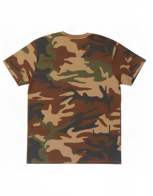 Levi's Mens T-Shirt Top Medium Multicoloured Camouflage Cotton