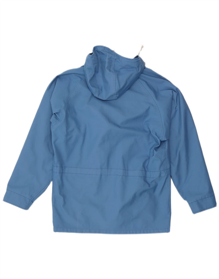 Męska kurtka przeciwdeszczowa z kapturem Gore-Tex Bailo IT 46 Small Blue Polyamide Modern