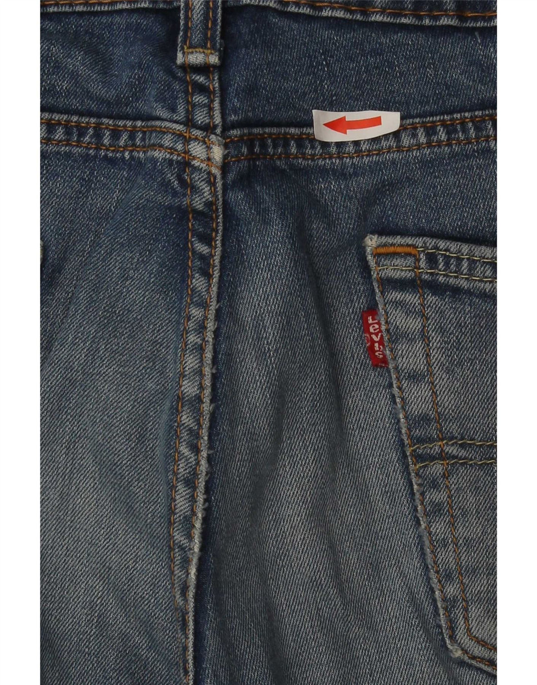 Męskie jeansy Levi's 511 Slim W34 L32 Niebieska bawełna