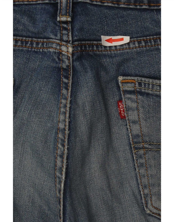 Męskie jeansy Levi's 511 Slim W34 L32 Niebieska bawełna