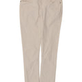 DACK'S Damskie jeansy slim IT 44 Medium W32 L28 Biała bawełna