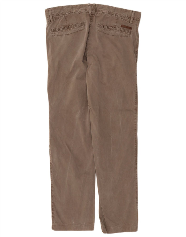 Męskie spodnie Chino w trudnej sytuacji HUGO BOSS IT 48 Medium W32 L31 Brązowe