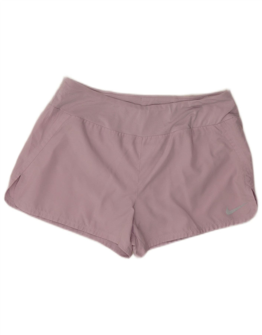 Damskie spodenki sportowe Nike Dri Fit UK 14, duży, fioletowy poliester