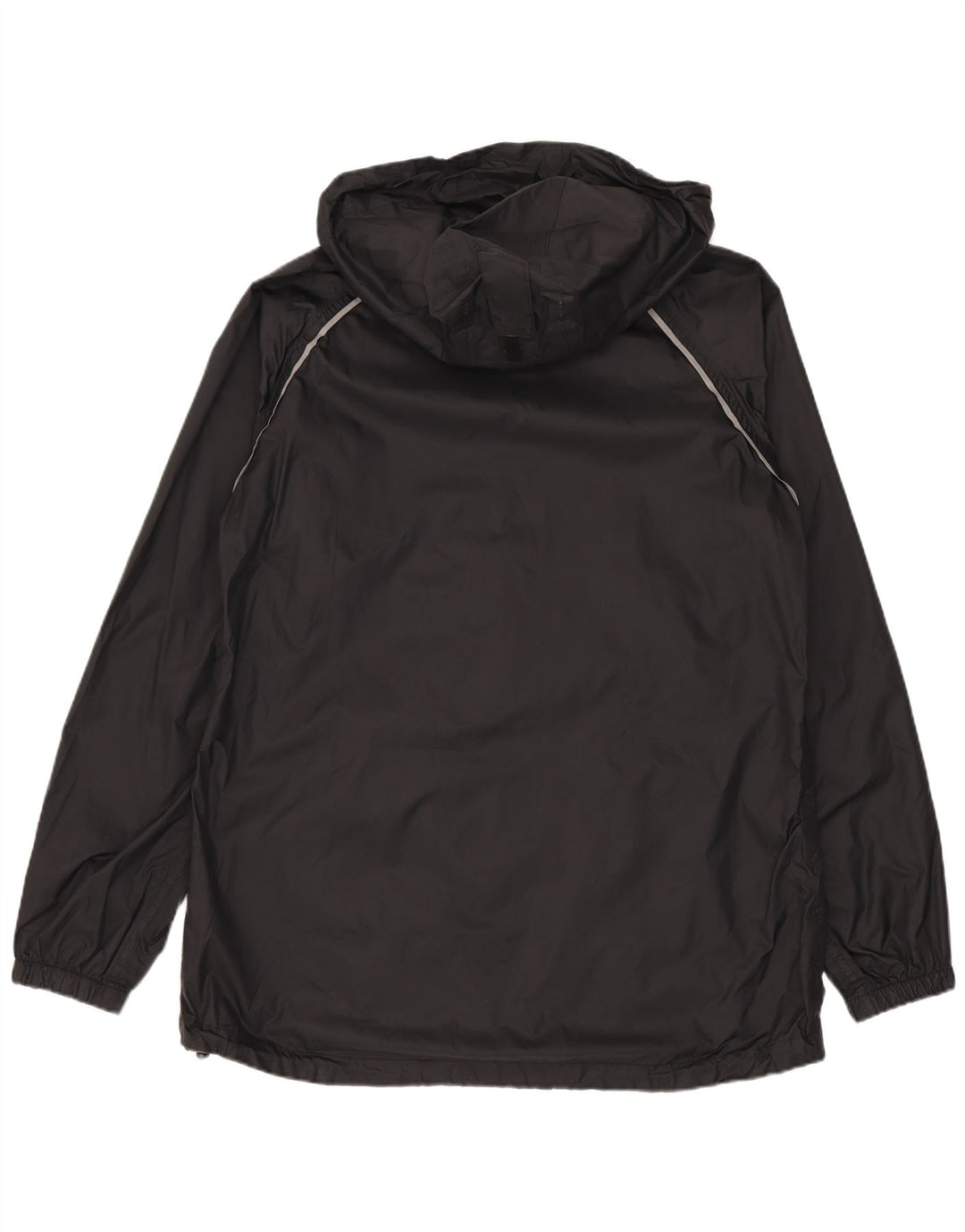 Damska kurtka przeciwdeszczowa z kapturem Mountain Warehouse UK 12, średni czarny nylon