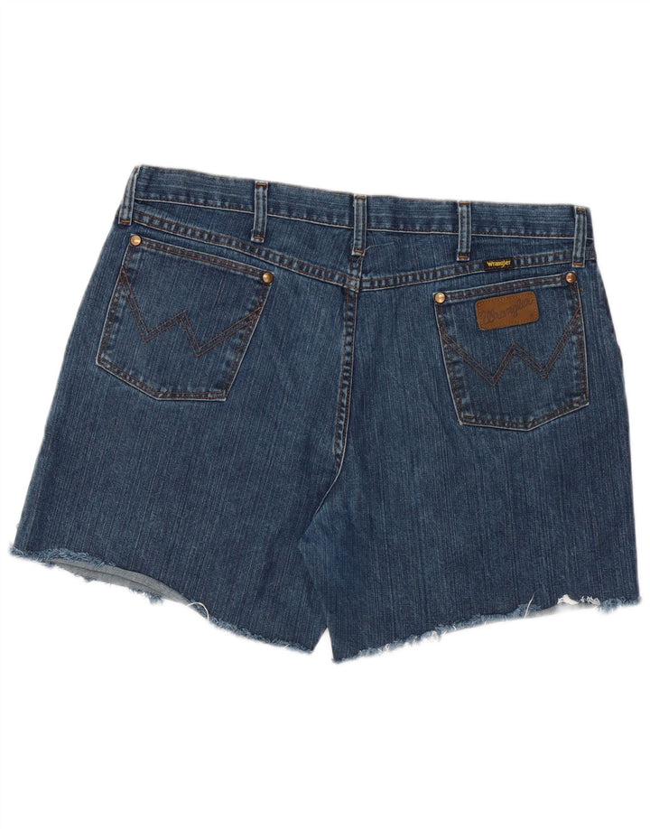 Męskie spodenki jeansowe Wrangler W36, duże, niebieskie, bawełniane