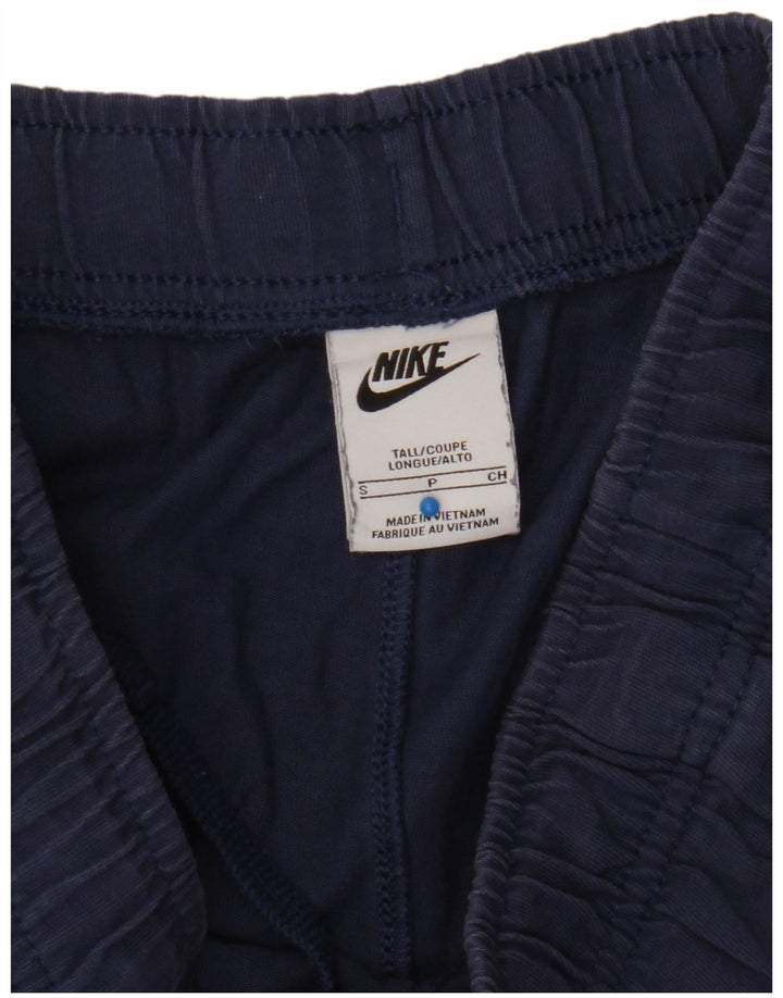 Męskie spodenki sportowe NIKE, małe, granatowe, bawełniane