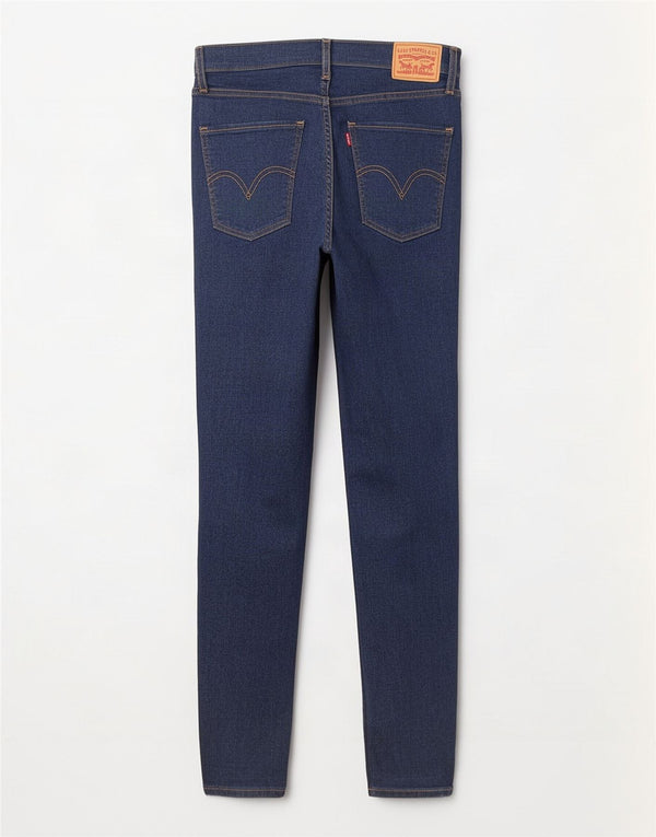 Damskie jeansy Levi's Mile High Super Skinny W30 L30 Niebieskie bawełniane