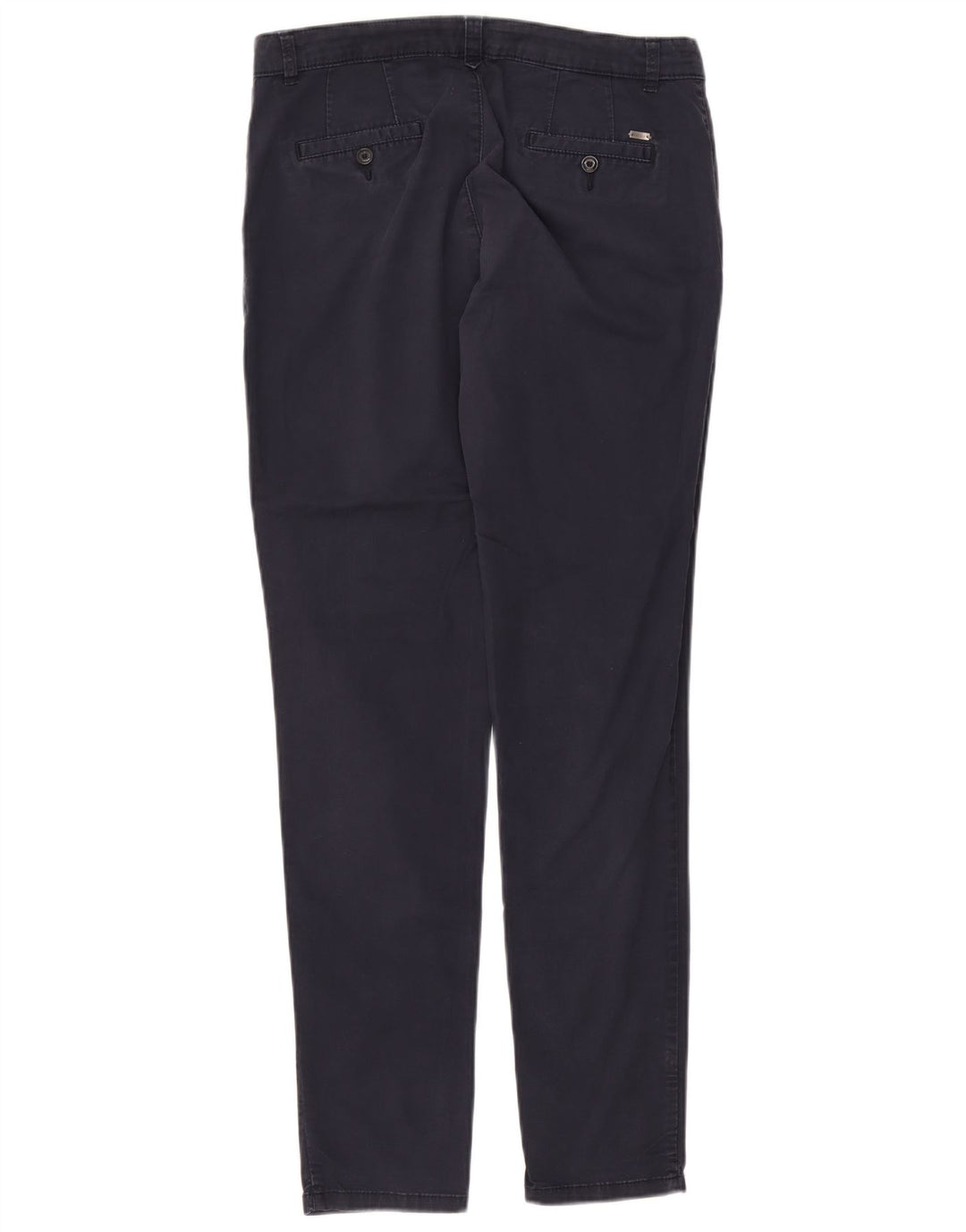 Spodnie damskie Esprit Slim Chino W32 L31 Granatowa bawełna