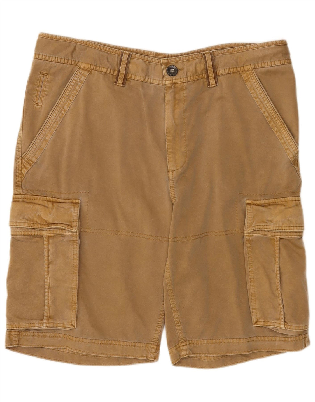 Męskie spodenki cargo Crew Clothing W38 XL, brązowa bawełna