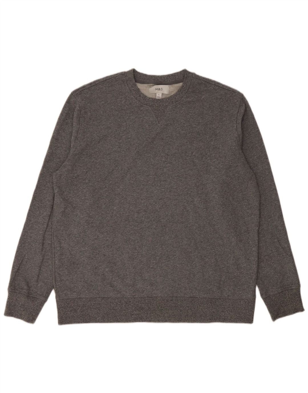 Marks & Spencer Męski sweter bluzowy XL, szary, bawełniany
