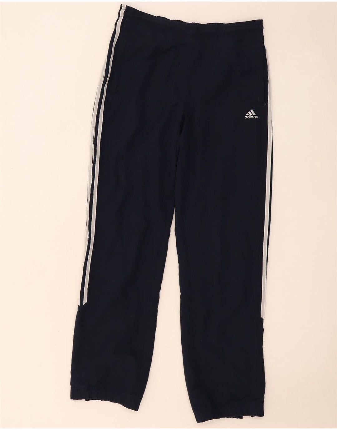 Damskie spodnie dresowe Adidas Joggers UK 8 Mały granatowy poliester
