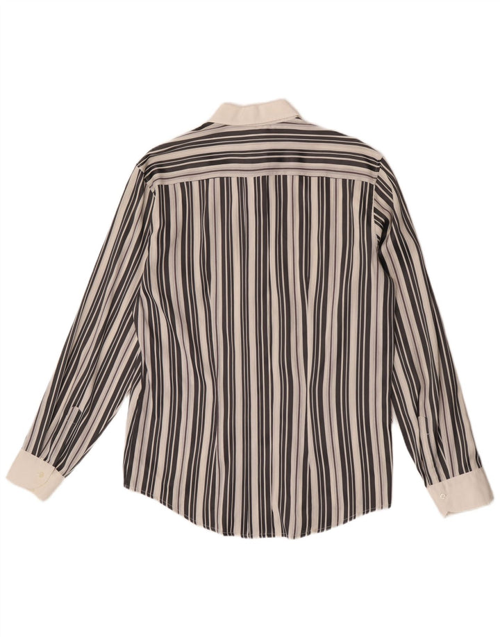 Koszula męska Naracamicie, duża, w białe paski, poliamid