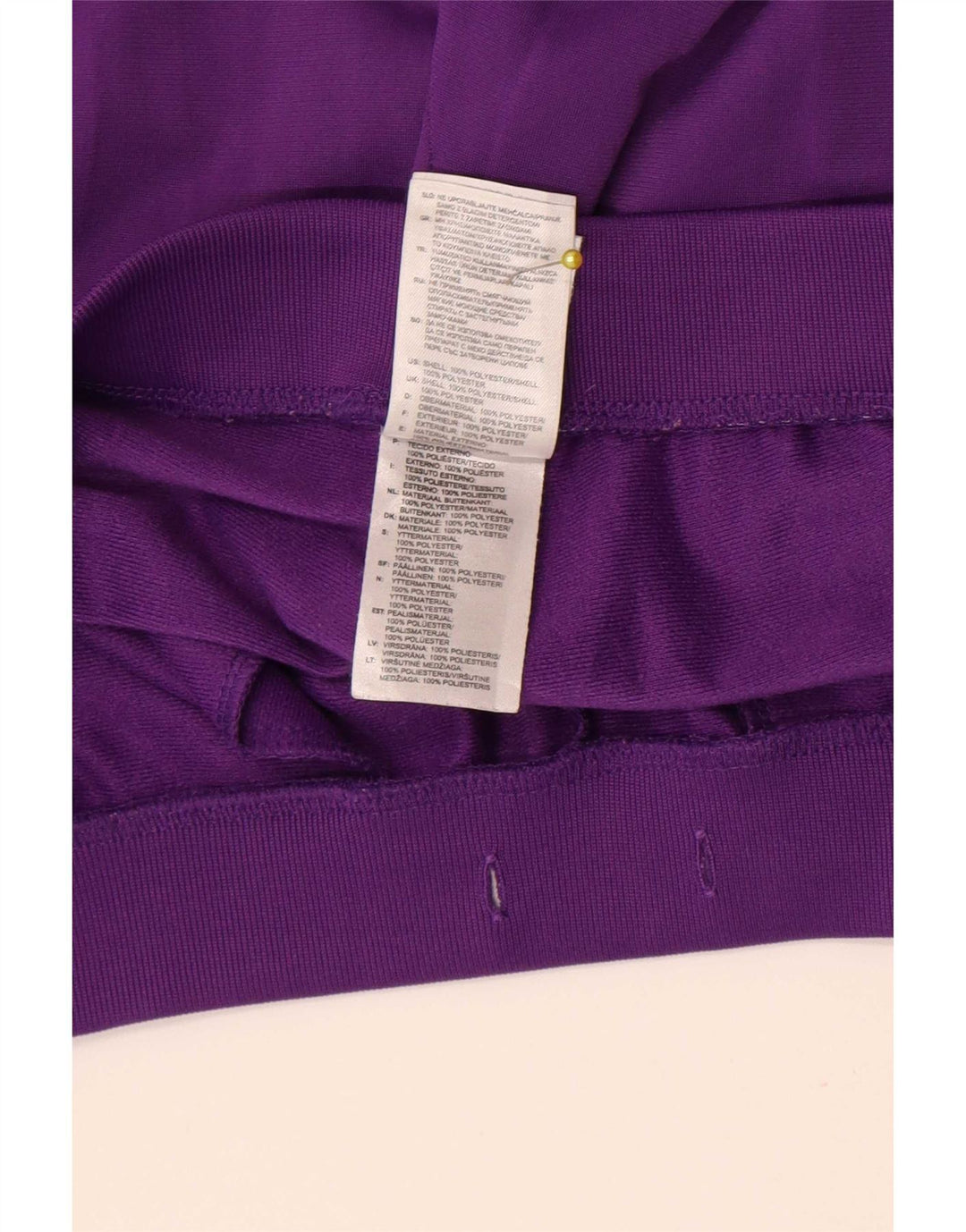Damskie spodnie dresowe Adidas UK 8/10 Mały fioletowy poliester