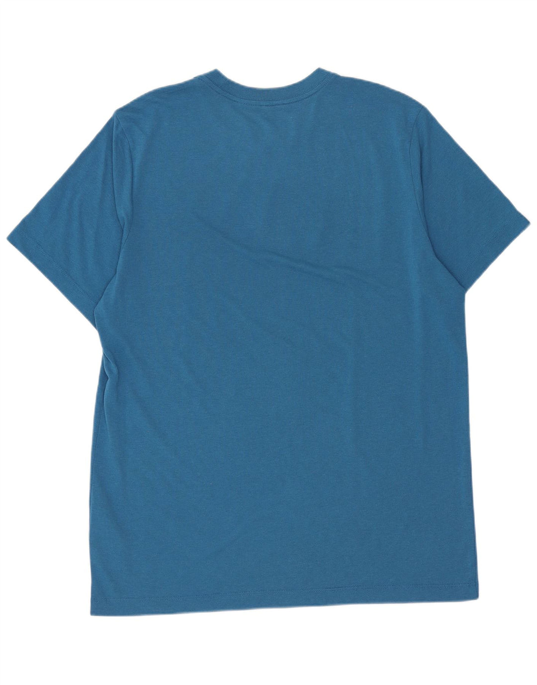 Męski T-shirt Nike Dri Fit z grafiką, średni niebieski poliester