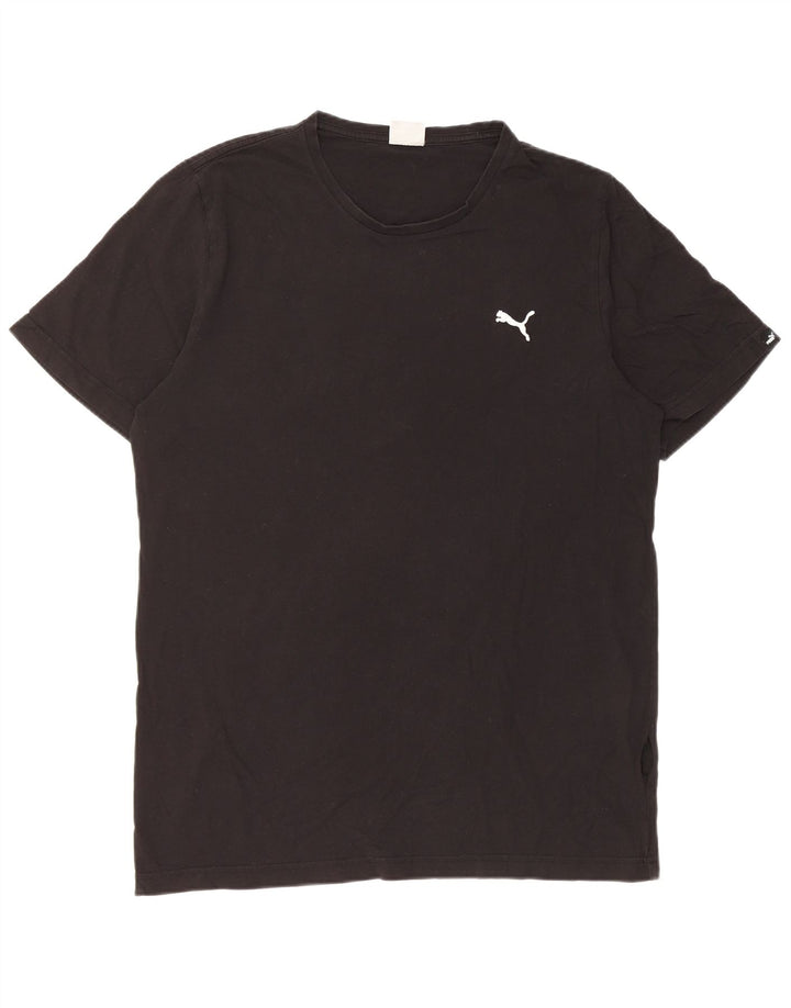 T-shirt męski Puma, duży, czarny