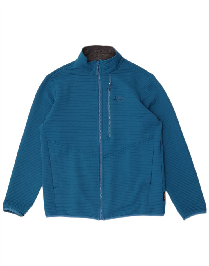 Męska kurtka dresowa Jack Wolfskin UK 40/42, duża, niebieska, poliester
