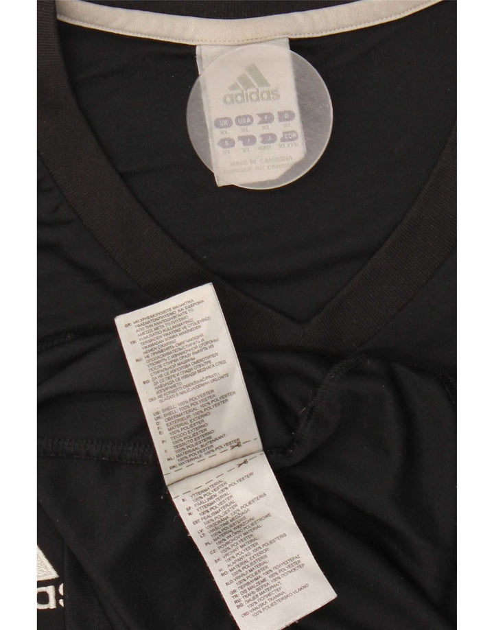 Adidas Męska koszulka Top XL Czarny poliester