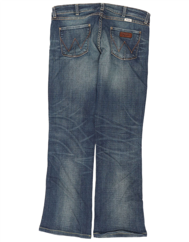 Damskie jeansy WRANGLER Megan Bootcut W32 L29 Niebieskie, bawełniane