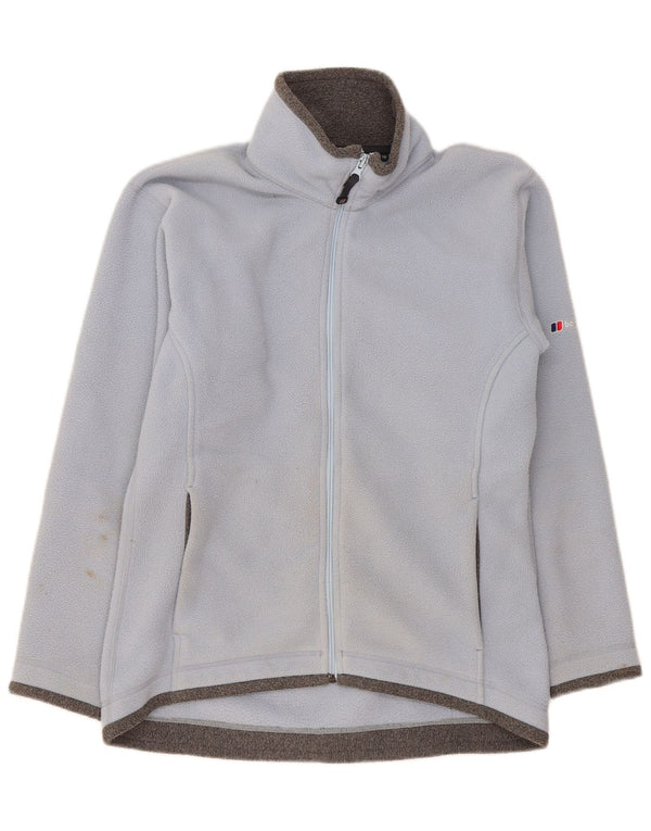 Damska kurtka polarowa oversize Berghaus UK 10 Small Blue Colorblock