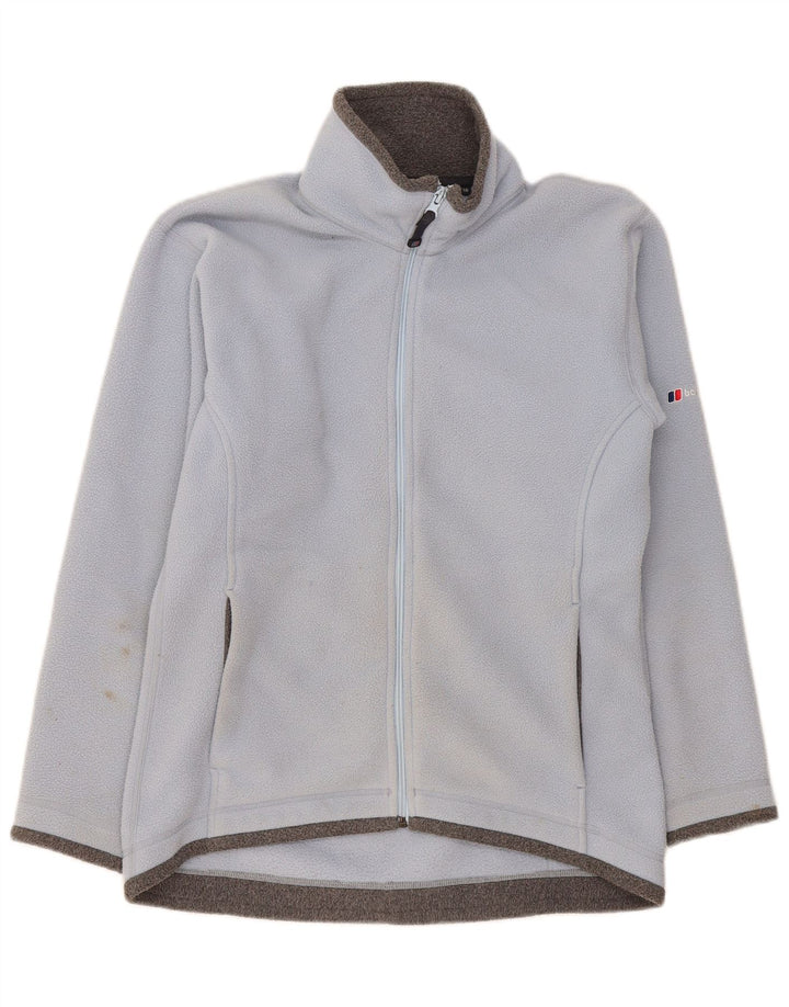 Damska kurtka polarowa oversize Berghaus UK 10 Small Blue Colorblock