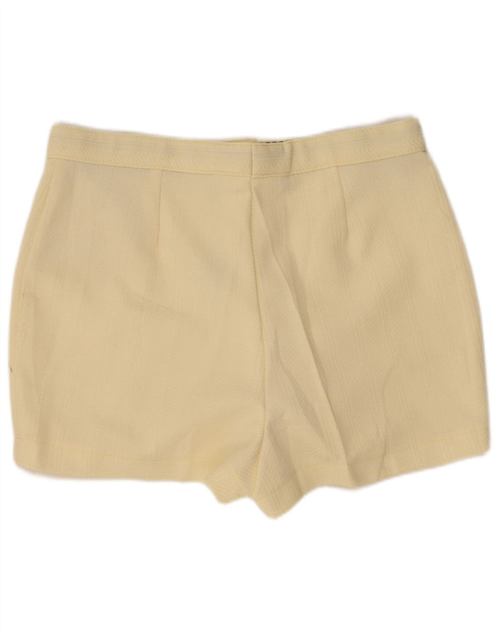 Vintage damskie spodenki chino średnie W30 żółte