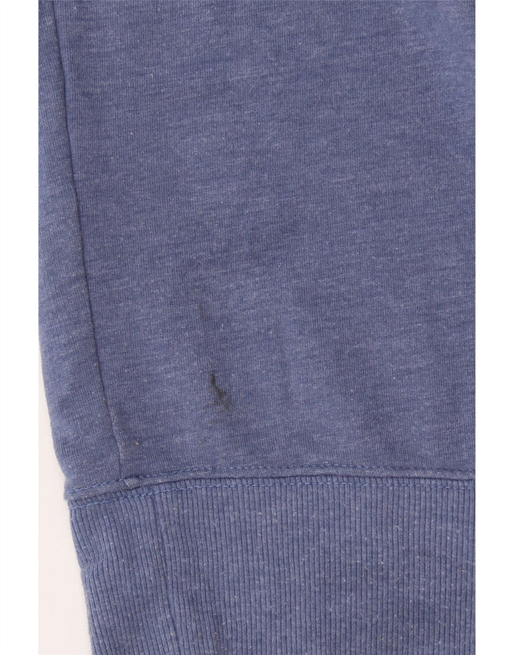 J. CREW Męski sweter bluzowy XL, niebieski, bawełniany