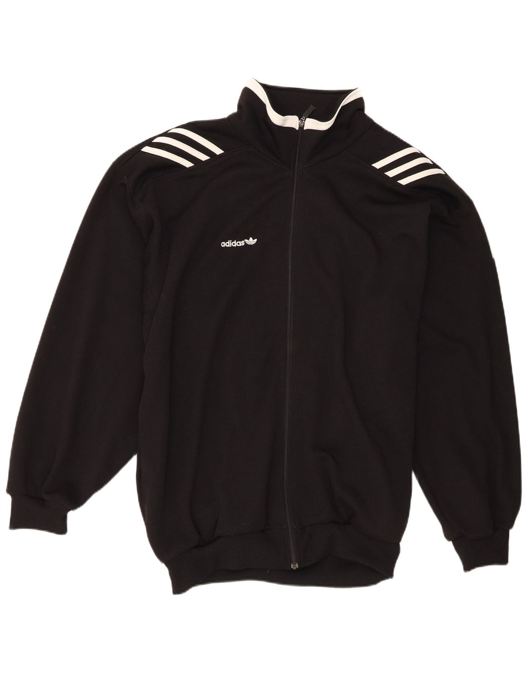 Adidas Męska bluza dresowa UK 48/50 XL Czarny poliester
