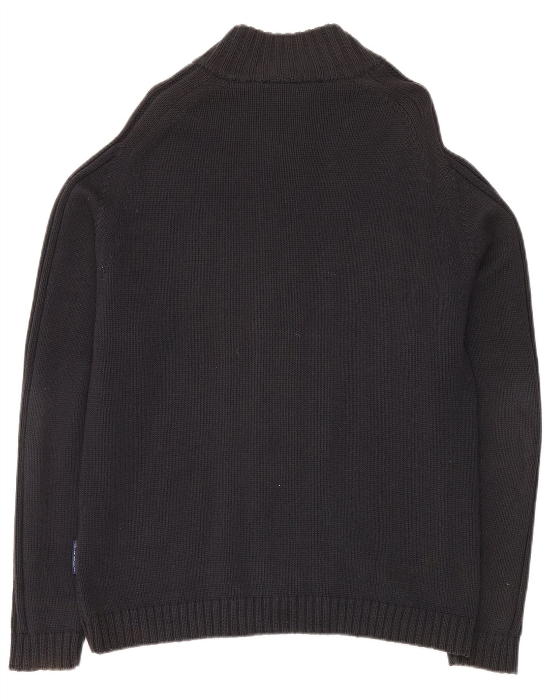 COTTON REPUBLIC Męski sweter kardigan Średni granatowy, bawełniany