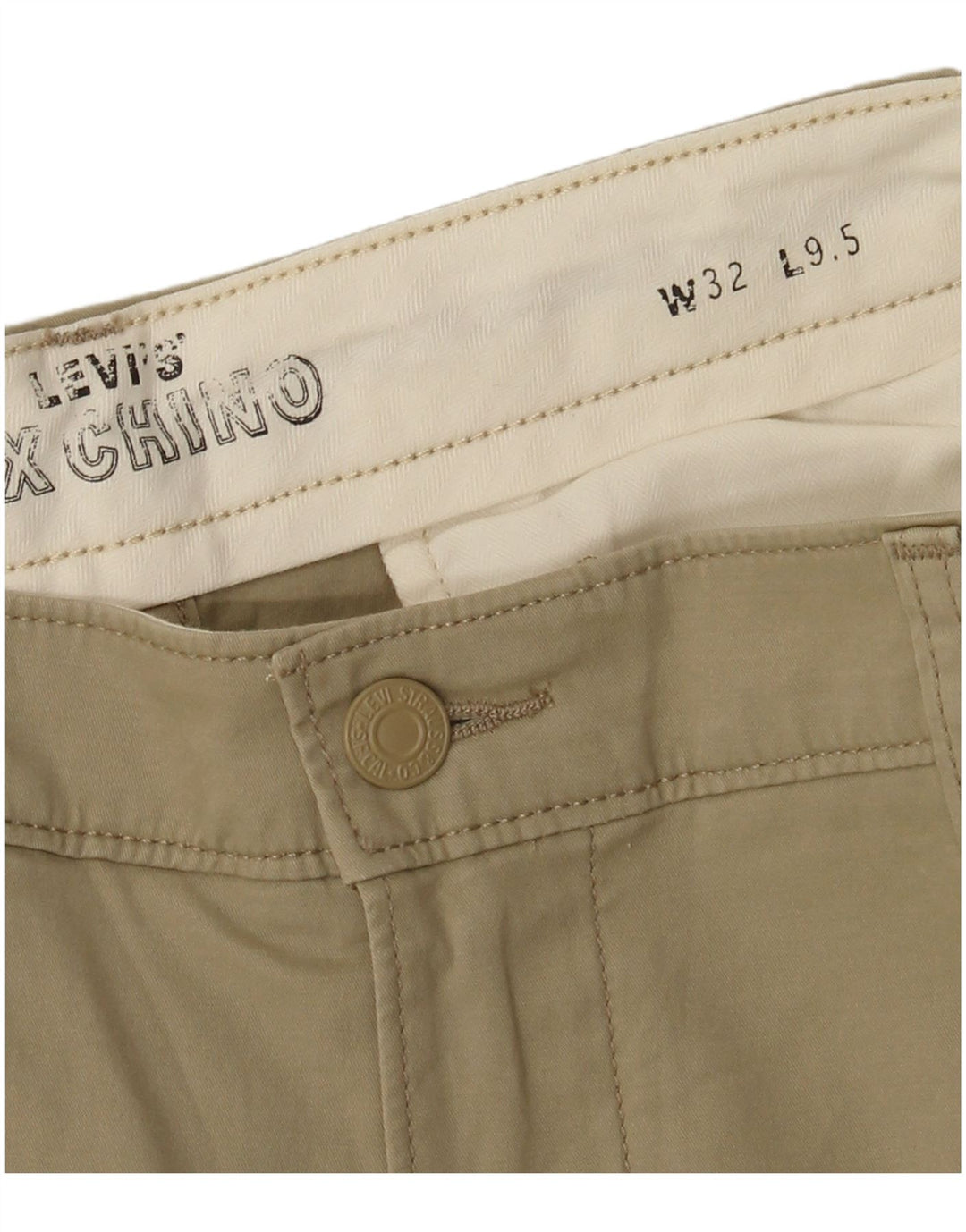 Męskie spodenki Chino Levi's W32 Średni beż, bawełna