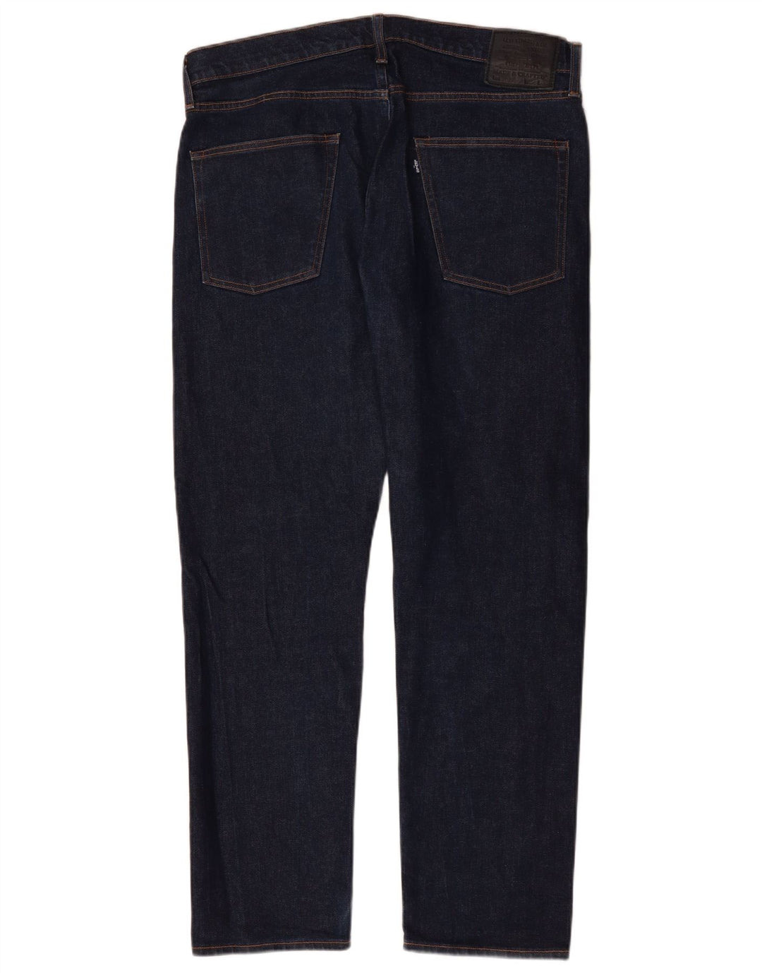 Męskie jeansy Levi's 502 Tapered W36 L32 Granatowa bawełna