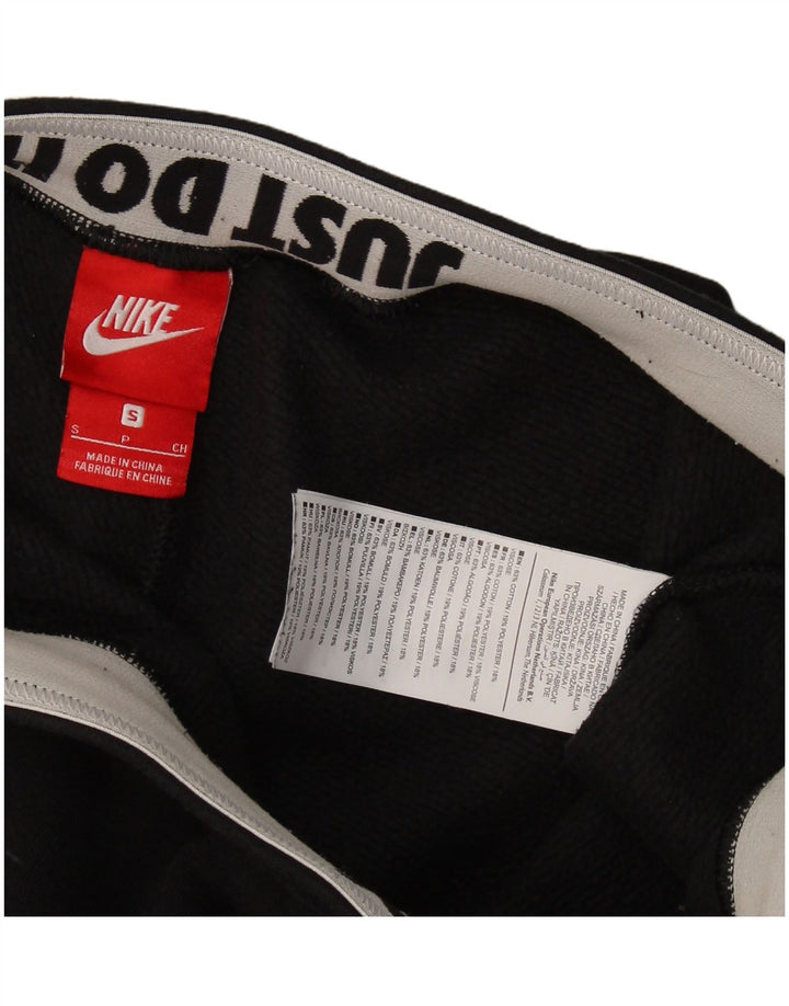 Damskie spodnie dresowe Nike, małe, czarne, bawełniane
