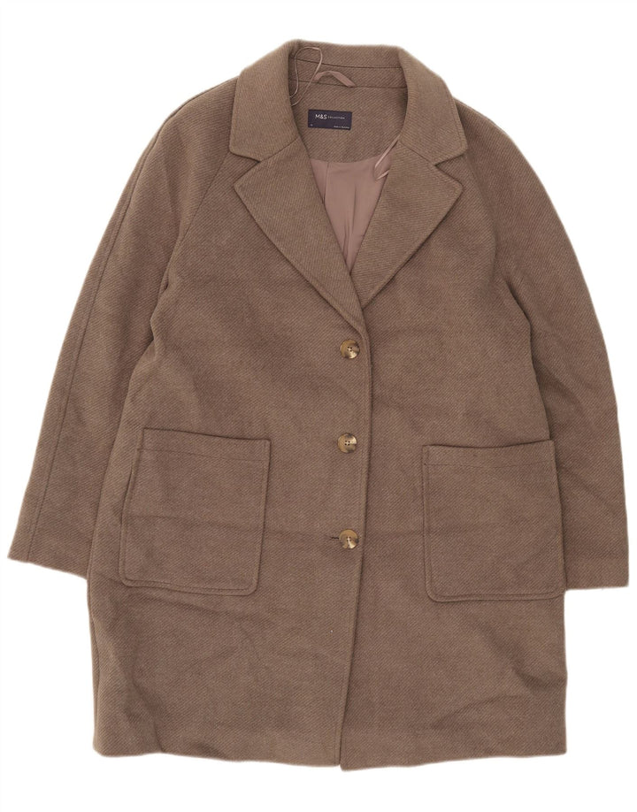 Marks & Spencer Płaszcz damski UK 18 XL, szary, poliester