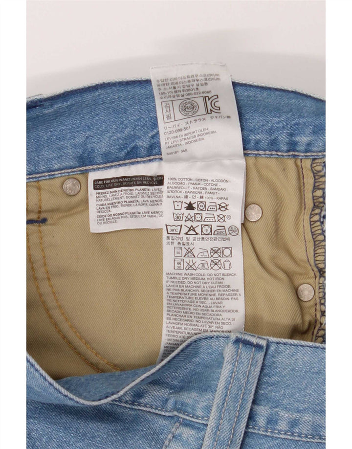 Damskie jeansy Levi's 511 Slim W33 L32 Niebieskie bawełniane