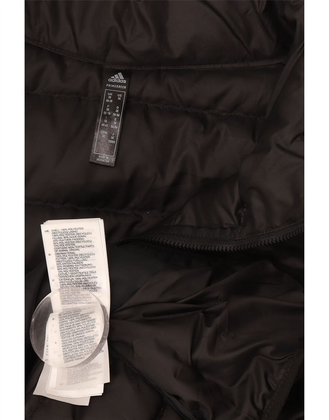 Adidas Damskie Primegreen UK 28/30 3XL Czarny Poliester