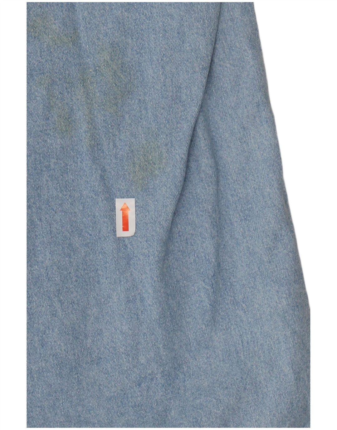 Męska koszula dżinsowa z krótkim rękawem CARRERA, rozmiar 43/44 XL, niebieska, bawełniana