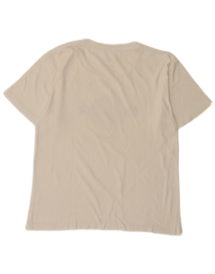 Damska koszulka z grafiką Hard Rock Cafe Dublin, UK 18 XL, biała bawełna