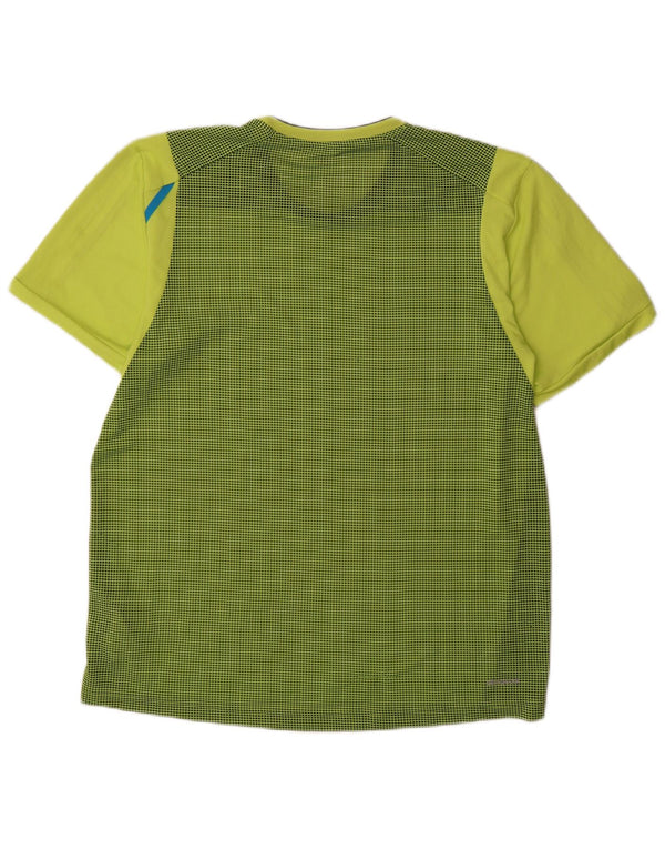 Adidas Męska koszulka Climacool Top, duża, zielona, z poliestru