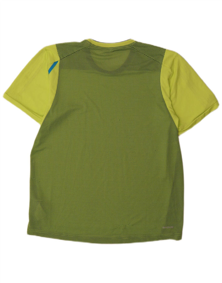 Adidas Męska koszulka Climacool Top, duża, zielona, z poliestru