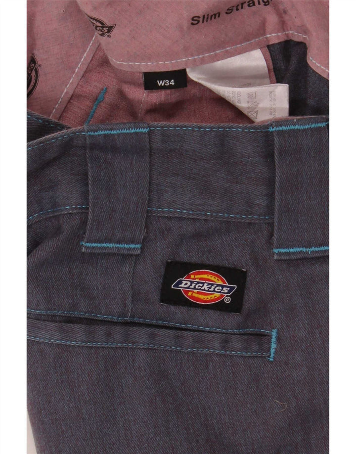 Męskie spodenki chino Dickies W34, duży granatowy poliester