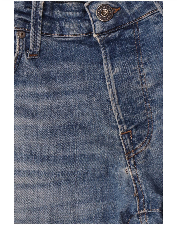 Męskie jeansy Jack & Jones GLENN Slim W32 L34 Niebieska bawełna