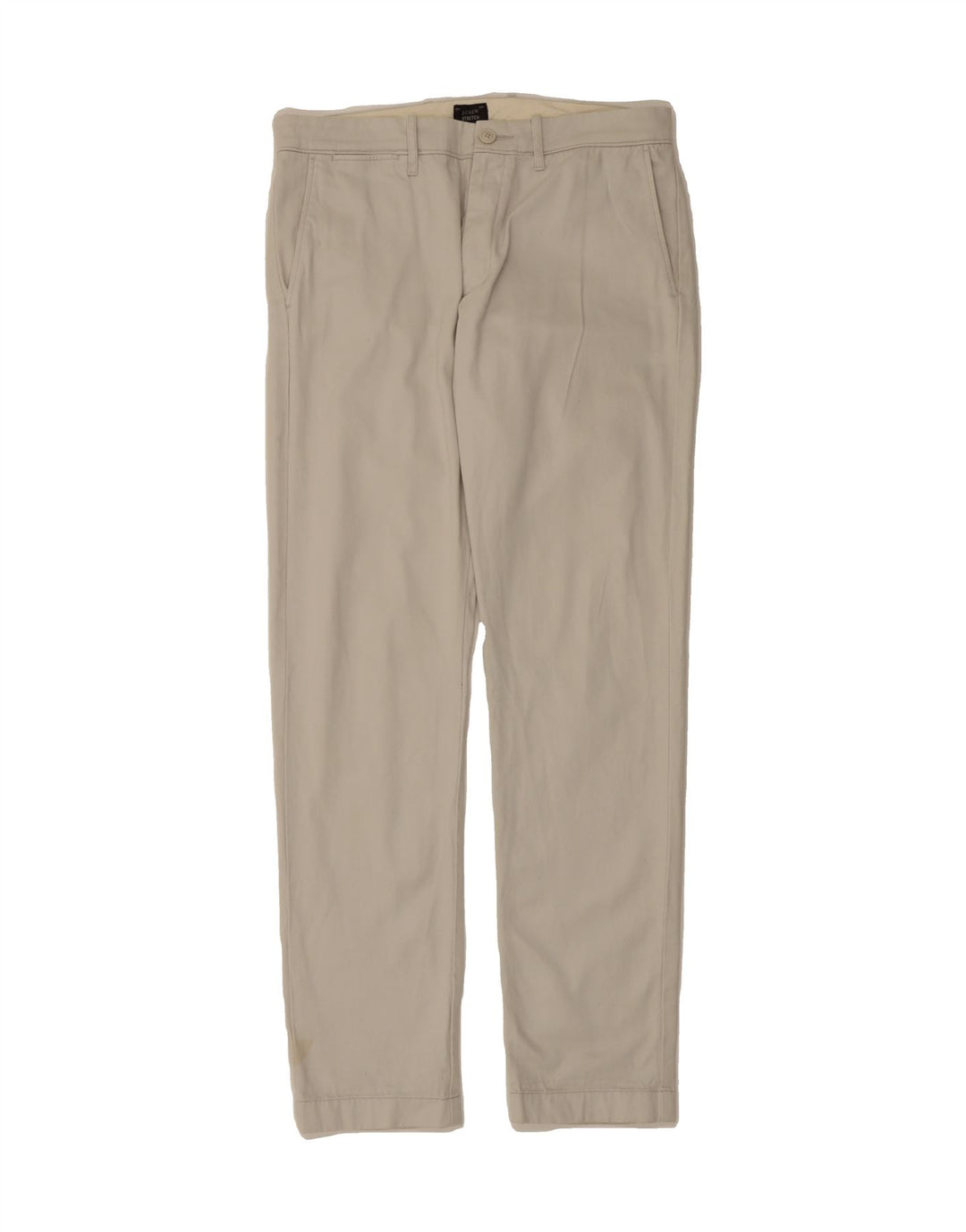 J. CREW Mens Slim Chino Trousers W31 L32 Grey Cotton Vintage J. Crew and Second-Hand J. Crew from Messina Hembry 